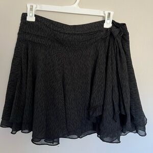 Aerie Black Mini Skirt